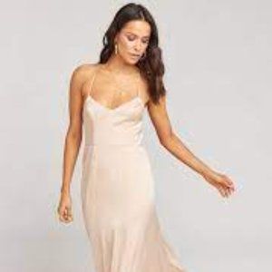Godshaw Goddess Gown (Champagne, Size Medium)